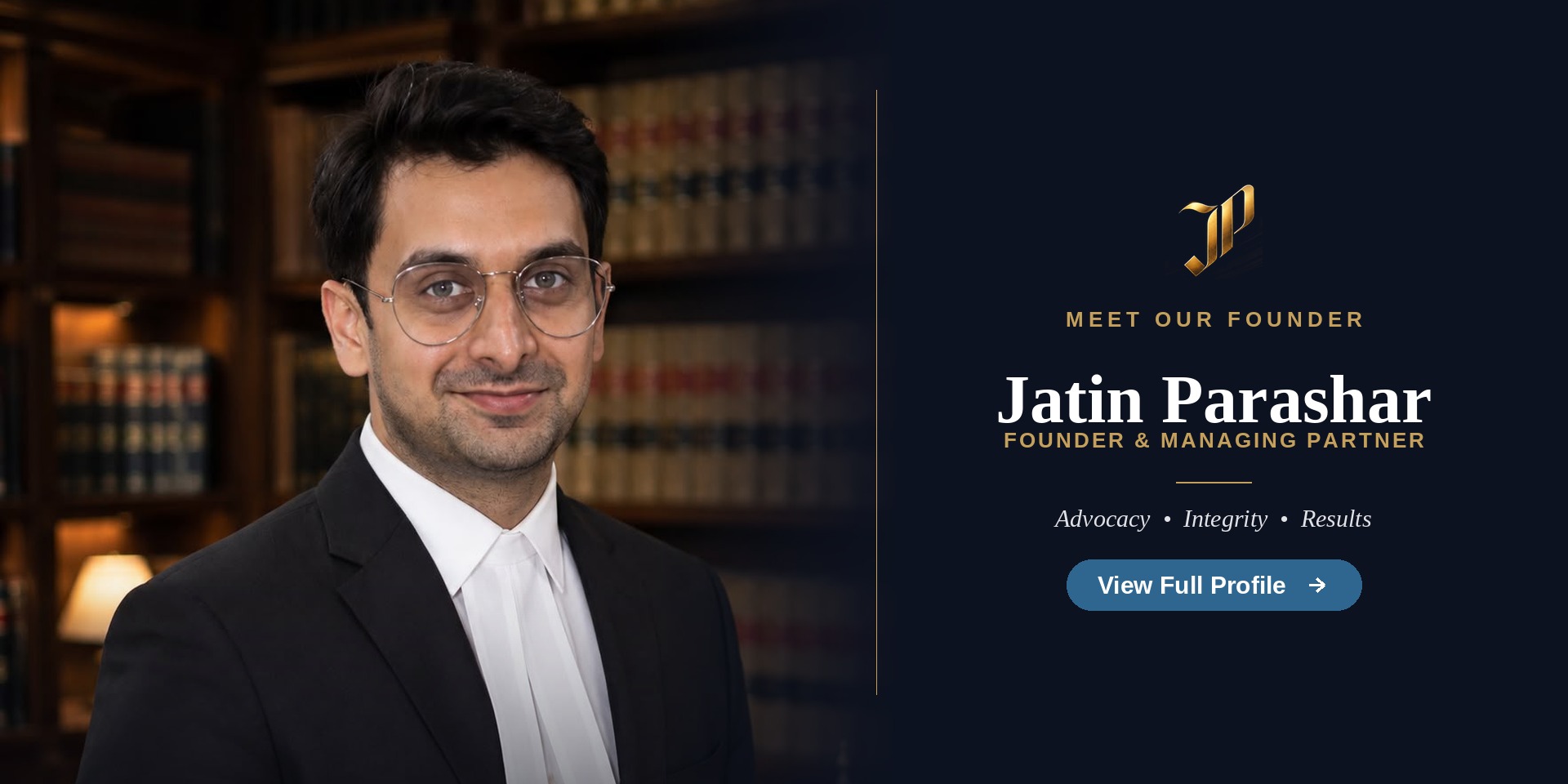 Portrait of Jatin Parashar, Founder and Managing Partner